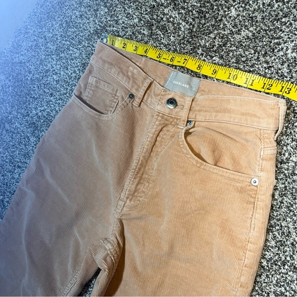 Everlane Pinkish Baby Cord High Rise Pants Petal 27 See Note - Picture 5 of 9